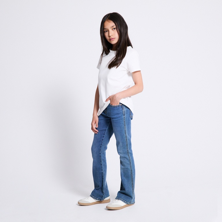 Basic tee "Filippa star" Optic white